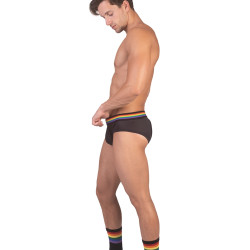 Barcode Berlin Backless PRIDE Noir